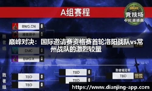 巅峰对决：国际邀请赛资格赛首轮洛阳战队vs常州战队的激烈较量
